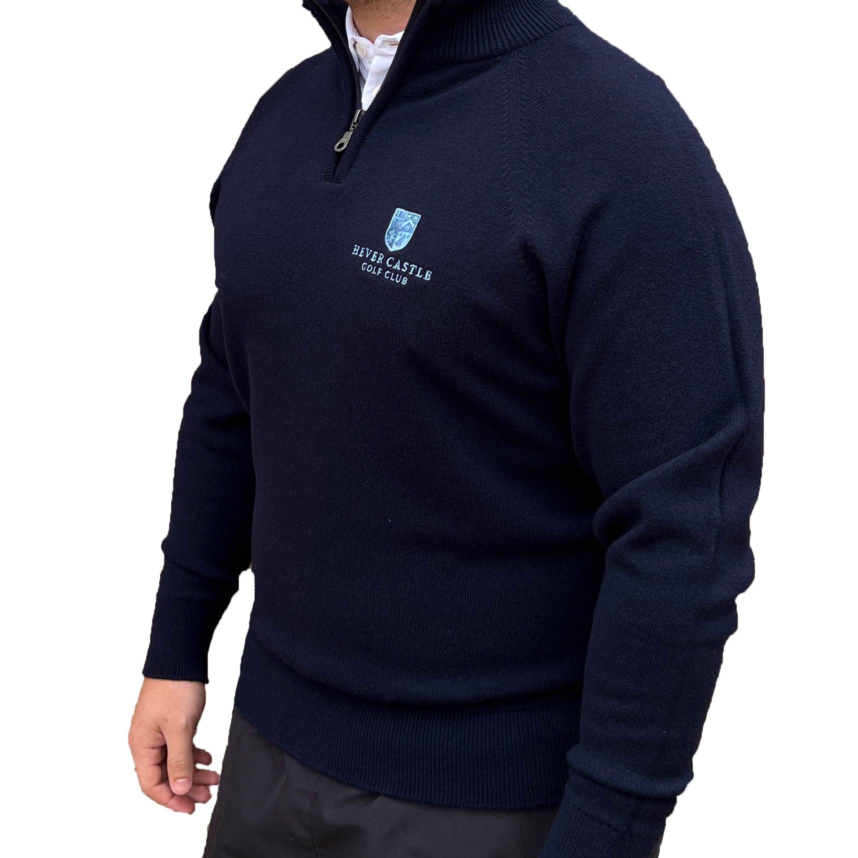 Hever Castle Golf Club Jumper Blue